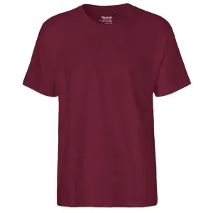 Neutral Pánske tričko Classic z organickej Fairtrade bavlny - Bordeaux | XL