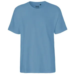 Neutral Pánske tričko Classic z organickej Fairtrade bavlny - Dusty indigo | S