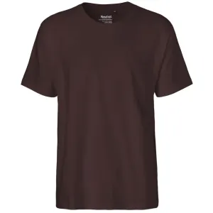 Neutral Pánske tričko Classic z organickej Fairtrade bavlny - Hnedá | L