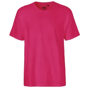Neutral Pánske tričko Classic z organickej Fairtrade bavlny - Ružová | L