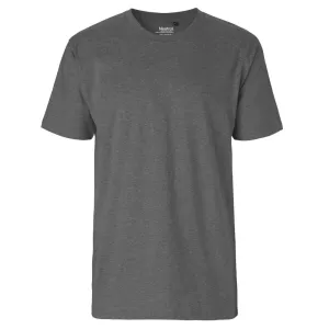 Neutral Pánske tričko Classic z organickej Fairtrade bavlny - Tmavý melír | M