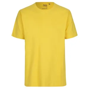 Neutral Pánske tričko Classic z organickej Fairtrade bavlny - Žltá | XXL