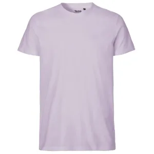Neutral Pánske tričko Fit z organickej Fairtrade bavlny - Dusty purple | L