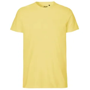 Neutral Pánske tričko Fit z organickej Fairtrade bavlny - Dusty yellow | XXXL