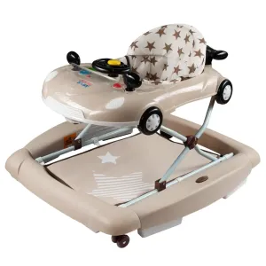 New Baby Detské chodítko s hojdačkou a siikónovými kolieskami Little Racing Car 1 ks
