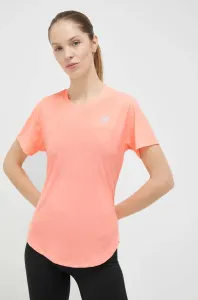 Bežecké tričko New Balance Accelerate oranžová farba #8834991