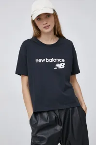 New Balance WT03805BK Dámske tričko, čierna, veľkosť #4886571