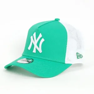 Detská Šiltovka Kids NEW ERA 940 A-Frame Trucker Cap NY Yankees League Essential Adolescent Green - Youth