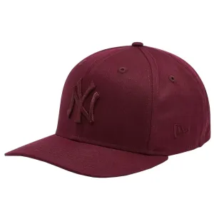 New York Yankees 9Fifty MLB League Essential Stretch Snap Burgundy/Burgundy S/M Šiltovka