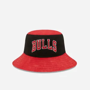 New Era Chicago Bulls Washed Pack Red Bucket Hat 60240491 #1010499