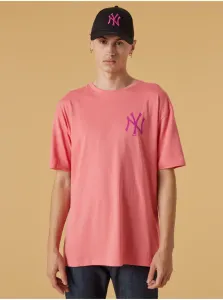 New Era New York Yankees Tričko Ružová #671447