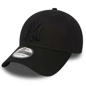 New Era 39thirty MLB League Basic NY Yankees Black on Black cap - Size:S/M