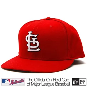 New Era Authentic St. Louis Cardinals - Size:7 5/8