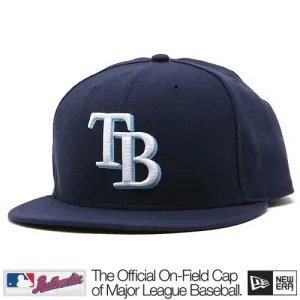 New Era Authentic Tampa Bay Rays - Size:7 1/2