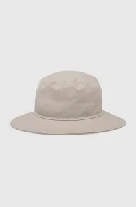 Bavlnený klobúk New Era béžová farba, bavlnený