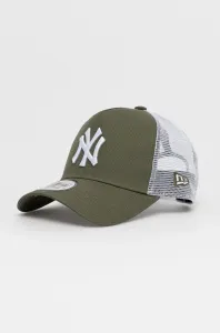 New York Yankees Šiltovka 9Forty MLB AF Trucker League Essential Olive Green/White UNI