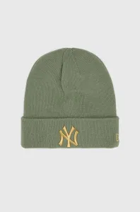 New York Yankees MLB Women's Metallic Logo Beanie Green UNI Čiapka