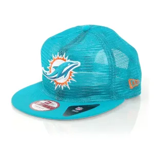 New Era 9Fifty Mesd Over Miami Dolphins Team Cap - Size:S–M