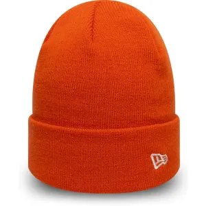 New Era ESSENTIAL KNIT Unisex zimná čiapka, oranžová, veľkosť