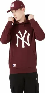 New York Yankees MLB Seasonal Team Logo Red Wine/White XL Mikina