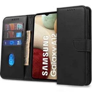 Nexeri Tech-Protect Samsung Galaxy A12, čierne púzdro