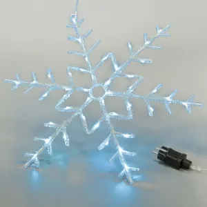 Nexos 92049 Vianočná LED dekorácia,  snehová vločka, 42 LED, 55 cm #8326443