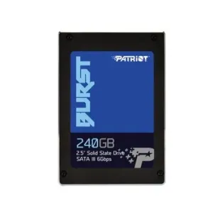 Patriot SSD Burst 240GB 2.5'' SATA III čítanie/zápis 555/500 MBps,3D NAND Flash PBU240GS25SSDR