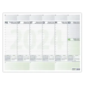 Kalendár Podložka s kalendáriom veľká 2024