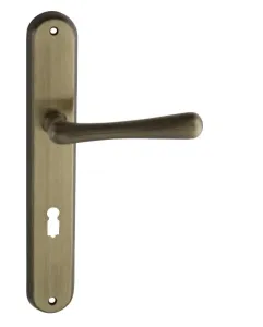 Kľučka na dvere NI - ELEGANT - SO BRM.LL - bronz matný (OBG) | MP-KOVANIA.sk