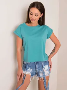 Blouse turquoise You don't know me ajok0258. S04 #7943384