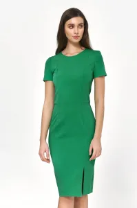 Zelené midi šaty S219 #6625481