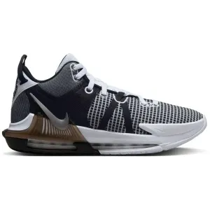 Nike LEBRON WITNESS 7 Pánska basketbalová obuv, sivá, veľkosť 42.5