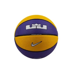 Nike PLAYGROUND 8P 2.0 L JAMES DEFLATED Basketbalová lopta, fialová, veľkosť