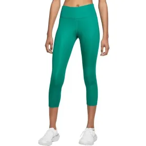 Nike DF FAST CROP W Dámske bežecké legíny, zelená, veľkosť #4411616