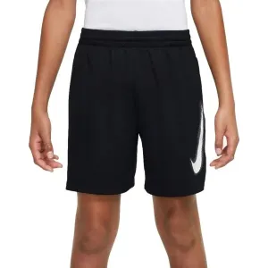 Nike DF MULTI+ SHORT HBR Chlapčenské šortky, čierna, veľkosť