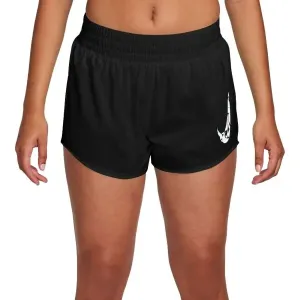 Nike ONE SWOOSH Dámske bežecké šortky, čierna, veľkosť #9396972