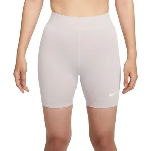 Nike SPORTSWEAR CLASSIC Dámske elastické šortky, béžová, veľkosť #9492745