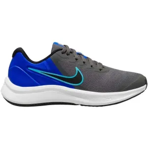 Nike STAR RUNNER 3 GS Detská športová obuv, sivá, veľkosť 36 #6316508