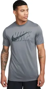 Nike NK DF TEE RLGD CAMO Pánske tréningové tričko, sivá, veľkosť M