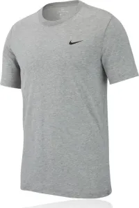 Nike DRY TEE DFC CREW SOLID M Pánske tričko, sivá, veľkosť
