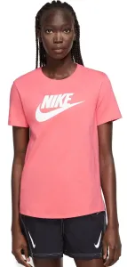 Nike NSW TEE ESSNTL ICN FTRA Dámske tričko, lososová, veľkosť