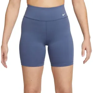 Nike ONE DF MR 7IN SHRT W Dámske športové šortky, modrá, veľkosť #5989461