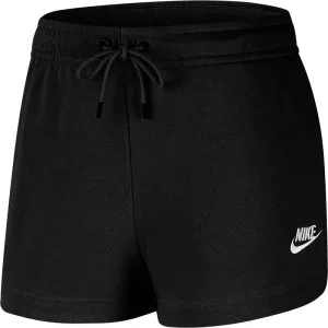 Nike NSW ESSNTL SHORT FT W Dámske športové šortky, čierna, veľkosť #446893