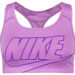 Nike SWOOSH FUTURA BRA Dámska športová podprsenka, fialová, veľkosť #8505688
