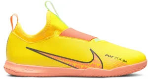 Nike JR ZOOM MERCURIAL VAPOR 15 ACADEMY IC Detská halová obuv, žltá, veľkosť 35.5
