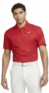 Nike Dri-Fit ADV Tiger Woods Mens Golf Polo Gym Red/University Red/White 2XL Polo košeľa