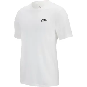 Nike SPORTSWEAR CLUB Pánske tričko, biela, veľkosť #2198494