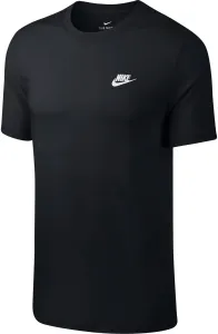 Nike NSW CLUB TEE Pánske tričko, čierna, veľkosť S