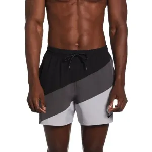 Nike COLOR SURGE 5 Pánske kúpacie šortky, čierna, veľkosť S