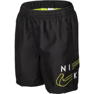 Nike SPLIT LOGO LAP Chlapčenské kúpacie šortky, čierna, veľkosť #456278